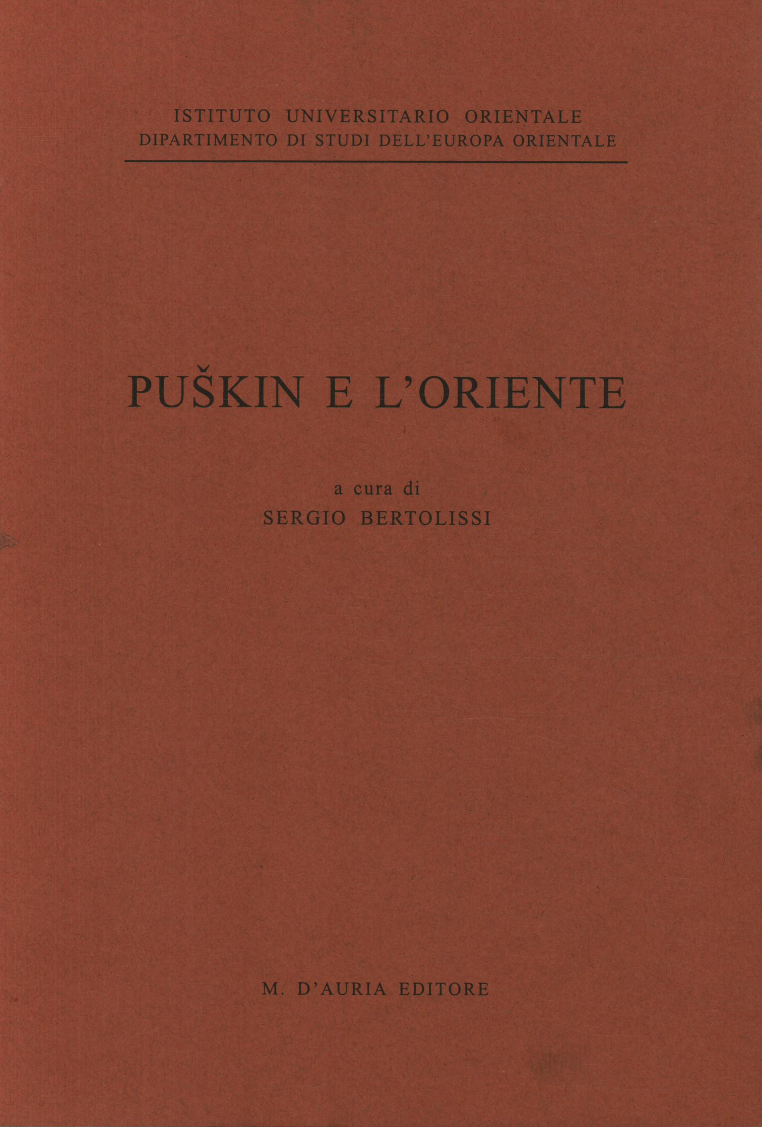 Puškin e l'Oriente