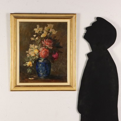 Dipinto di Aurelio Catti ,Fiori in vaso,Aurelio Catti,Aurelio Catti,Aurelio Catti,Aurelio Catti,Aurelio Catti