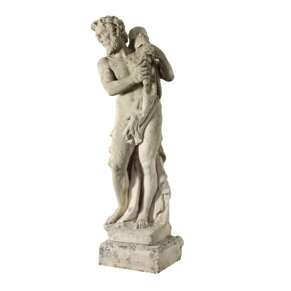 Hercule Sculpture Baroque Pierre Italie XVIIIe Siècle