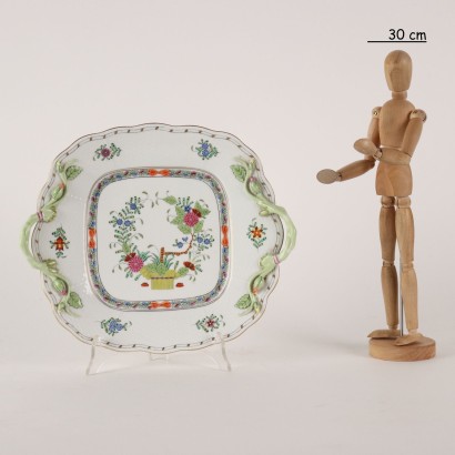 Plateau Herend Hungary Porcelaine Hongrie XXe Siècle