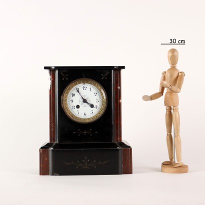 antiquariato, orologio, antiquariato orologio, orologio antico, orologio antico italiano, orologio di antiquariato, orologio neoclassico, orologio del 800, orologio a pendolo, orologio da parete,Orologio da Appoggio in Marmo