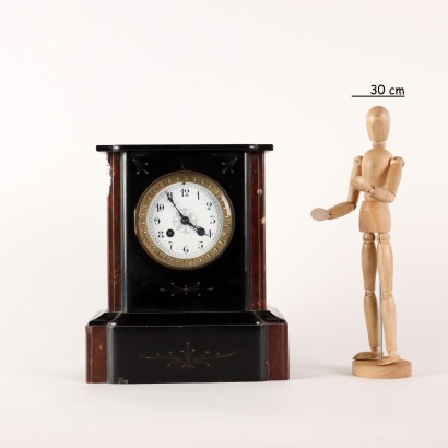 Table Clock Marble France XIX Century