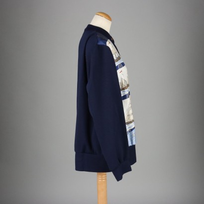 Cardigan Hermès Laine Taille 44 France Années 1970-1980