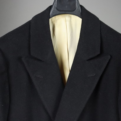 Vintage Men\'s Coat Cashmere Size 16 Italy