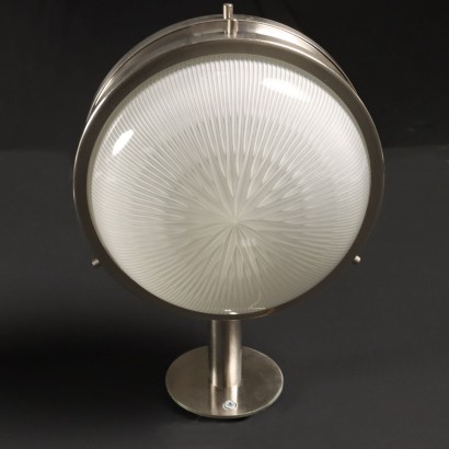 Paire d\'Appliques Artemide Sigma Verre Italie Années 1960