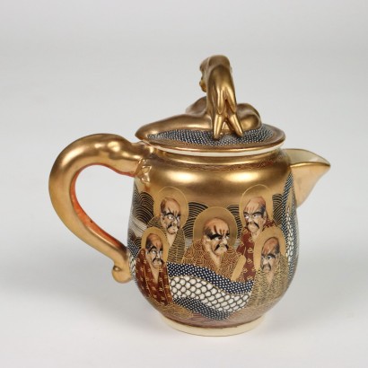 antigüedades, taza, taza antigüedades, taza antigua, taza italiana antigua, taza antigua, taza neoclásica, taza del siglo XIX, juego de té de cerámica
