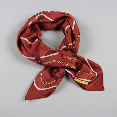 Vintage Schal Must de Cartier Seide Frankreich