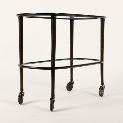 Service Trolley Wood Italy 1950s-1960s