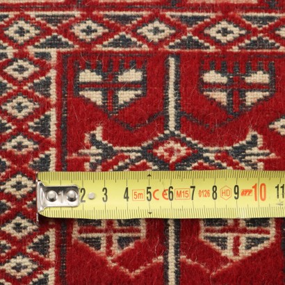 Antiquitäten, Teppich, Antiquitätenteppich, Antikteppich, Antikteppich, Neoklassizistischer Teppich, 900er Teppich, Bukhara-Teppich - Pakistan