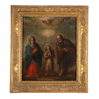 Dipinto con Sacra Famiglia