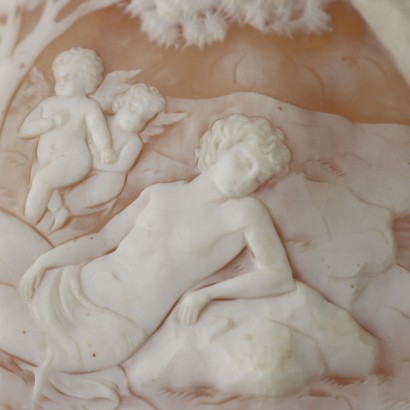 Cameo Lamp Shell Italy XIX-XX Century