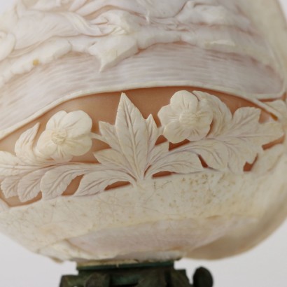 Cameo Lamp Shell Italy XIX-XX Century