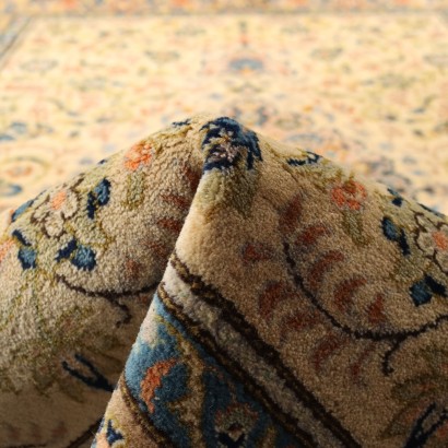 Keshan Teppich Wolle Feiner Knoten Iran