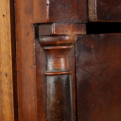 Chest of Drawers Empire Walnut Italy XIX Century