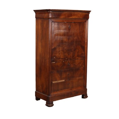 Secrétaire Louis Philippe Mahogany France XIX Century