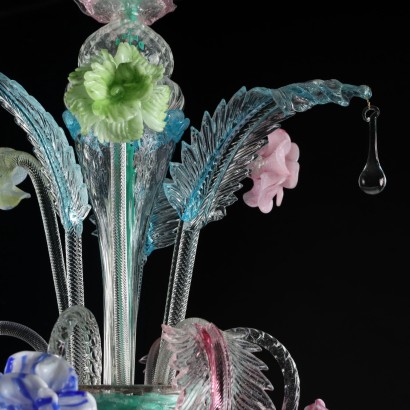 Chandelier Murano Glass Italy XX Century