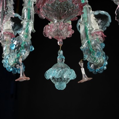 Chandelier Murano Glass Italy XX Century