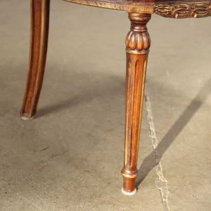 Sessel im Neoklassischen Stil Buchenholz Italien XX Jhd