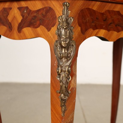 Folding Game Table Wood Italy XX Century