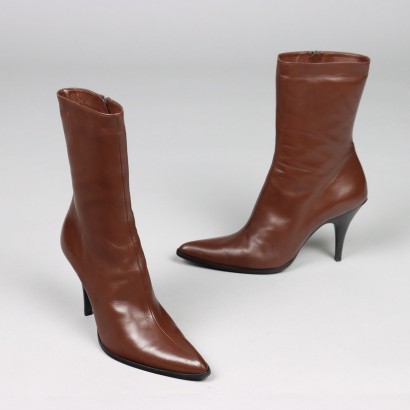 Bottines G. Armani Cuir Pointure 39 Italie