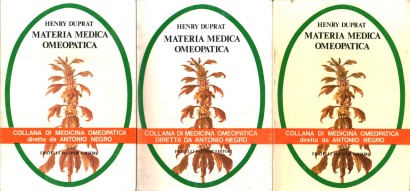 Materia medica omeopatica (3 Volumi)