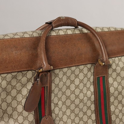 Sac à Vêtements Gucci Cuir Italie Années 1950-1960