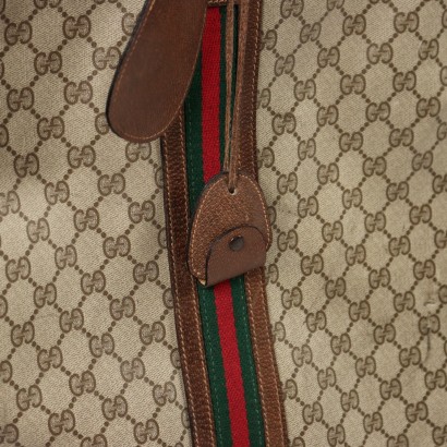 Sac à Vêtements Gucci Cuir Italie Années 1950-1960