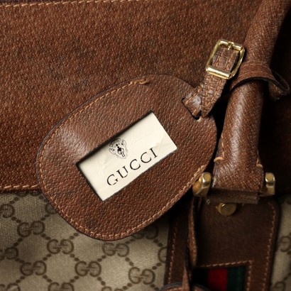 Gucci Garment Bag Leather Italy 1950s-1960s