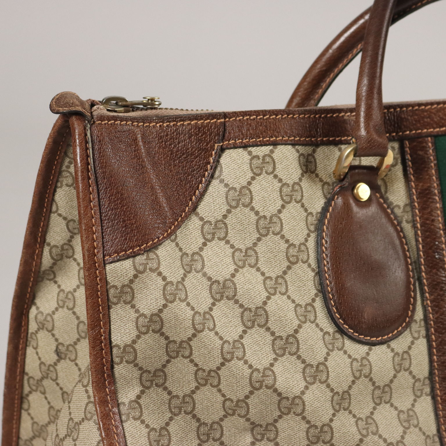 Vintage gucci monogram hotsell bag