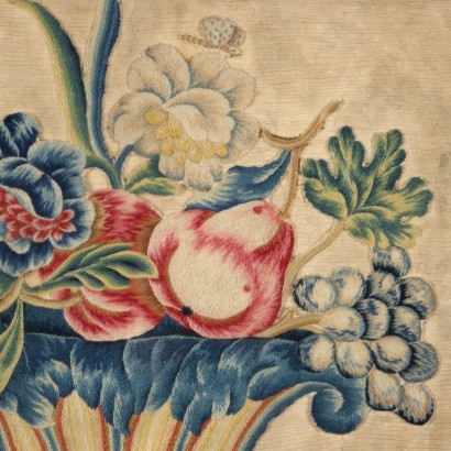 arte, arte italiana, pittura antica italiana,Ricamo con Composizione di Frutta e Fi,Composizione con frutta e fiori,Anonimo ,Anonimo ,Anonimo ,Anonimo ,Anonimo