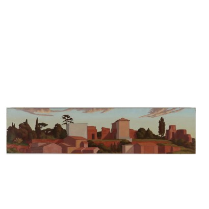 arte, arte italiana, arte Contemporanea italiana, arte Contemporanea,Dipinto di Paolo Fiorentino ,Prima del tramonto,Paolo Fiorentino