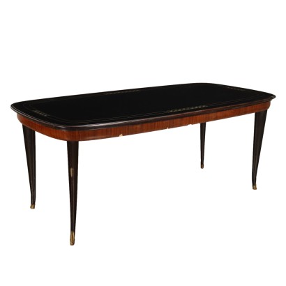 Table Ebony Wood Italy 1950s-1960s