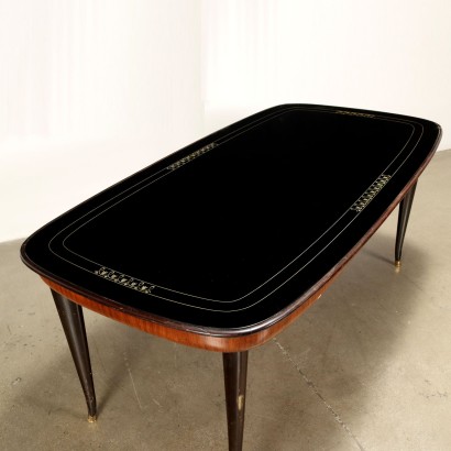 Table Ebony Wood Italy 1950s-1960s