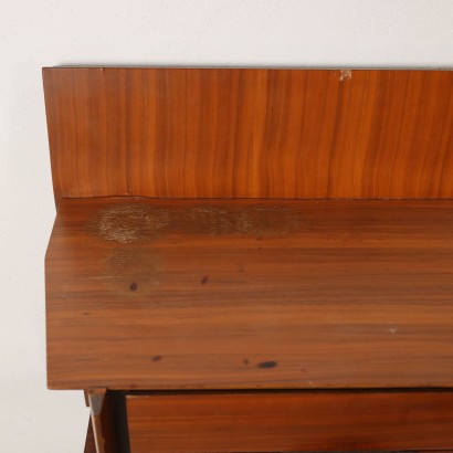 Doppelbett Exotisches Holz Italien 1960er