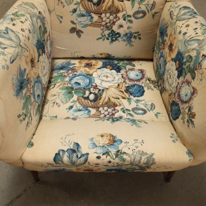 arte moderno, diseño de arte moderno, sillón, sillón de arte moderno, sillón de arte moderno, sillón italiano, sillón vintage, sillón de los años 60, sillón de diseño de los años 60, sillón Bergère de los años 50