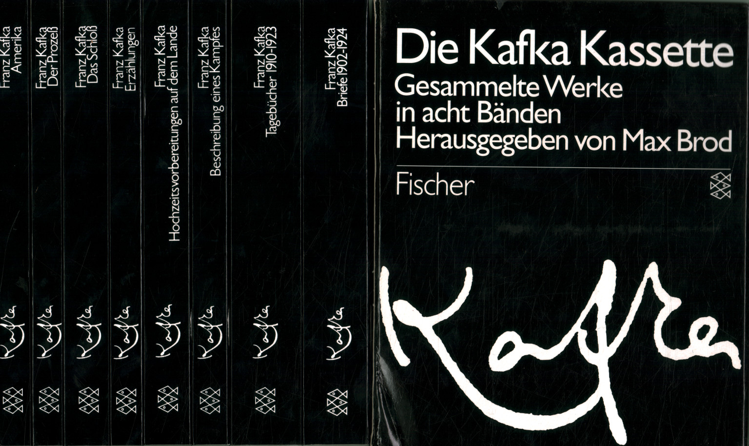 Die Kafka-Kassette. Gesammelte Werke in %, Die Kafka Kassette. Gesammelte Werke in %