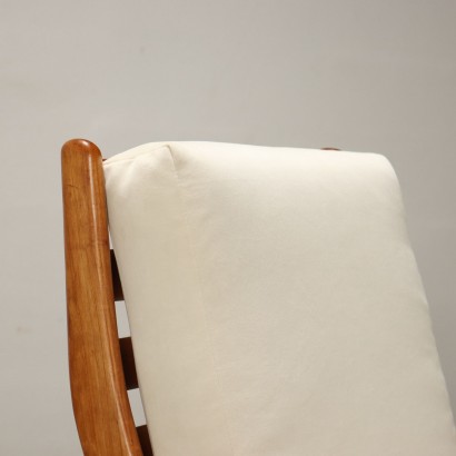 Fauteuil Hêtre Italie Années 1950