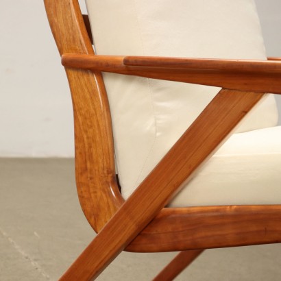 Fauteuil Hêtre Italie Années 1950
