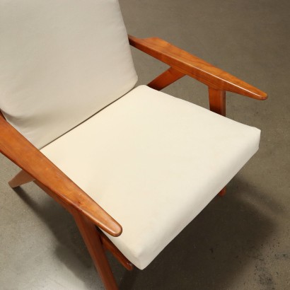 Fauteuil Hêtre Italie Années 1950