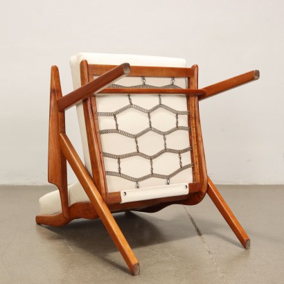 Fauteuil Hêtre Italie Années 1950