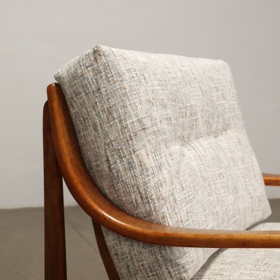 Fauteuil de Salon en Tissu des Années 1960