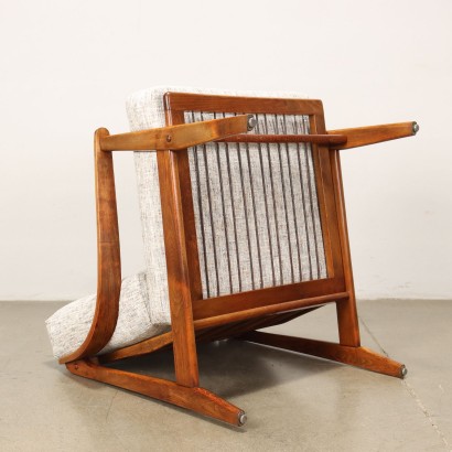 Fauteuil de Salon en Tissu des Années 1960