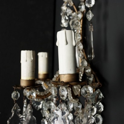 Wall Lamps Glass Italy XX Century