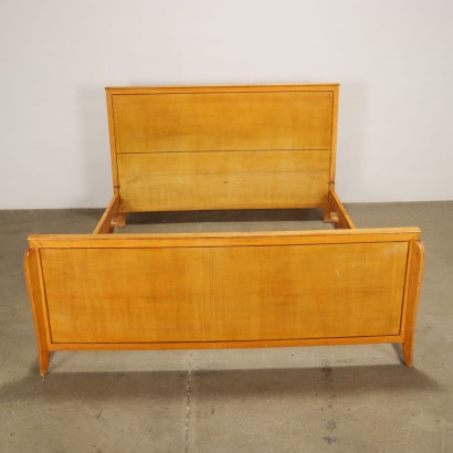 Double Bed Maple Italy 1950s