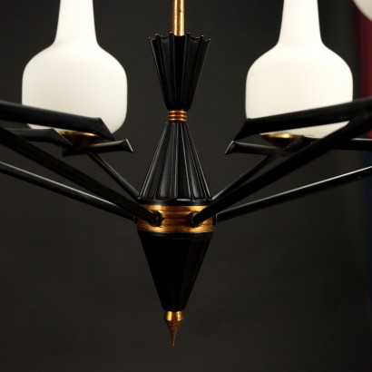 Ceiling Lamp Metal Italy 1950s-1960s