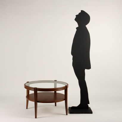 Table Basse Hêtre Italie Années 1950