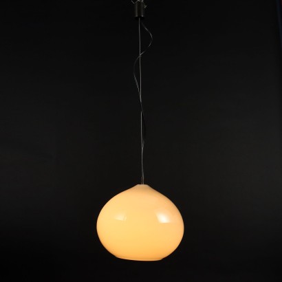 Lampe Gefärbtes Glas Italien der 1960er Jahre