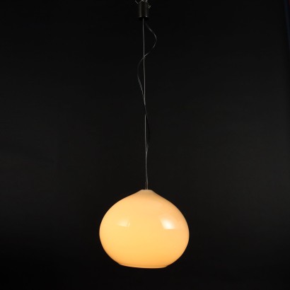 Ceiling Lamp Glass Italy 1960s