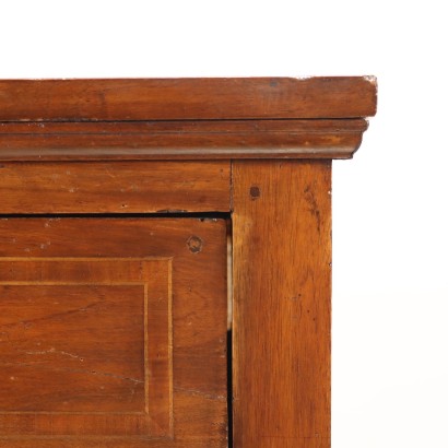 Chest of Drawers Directoire Walnut Italy XVIII-XIX Century