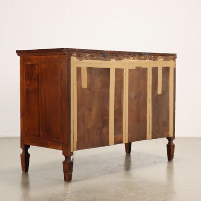 Chest of Drawers Directoire Walnut Italy XVIII-XIX Century